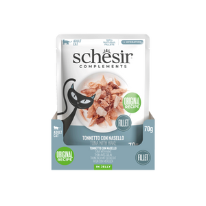 Schesir Complements tuńczyk z morszczukiem w galarecie 70g saszetka
