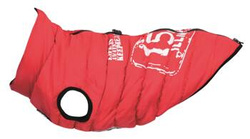 Trixie Saint-Malo płaszczyk z szelkami czerwony XS 30cm