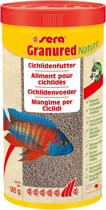 Sera Granured Nature 1.000 ml granulat pokarm dla pielęgnic