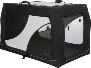 Trixie Box transportowy Vario 40 M-L: 91x58x61cm nylon czarno-szary