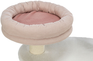 Trixie Isabella drapak dla kota biały/różowy 70cm