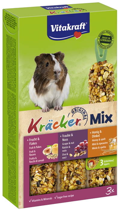 Vitakraft Kracker 3szt. owoce/orzechy/miód dla kawii
