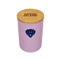 Animal Island Pojemnik na karmę dla psa S Różowy 0,95L