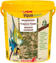Sera Vipan Nature 21l płatki - pokarm premium