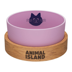 Animal Island Miska dla kota S Różowa