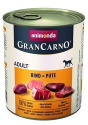 Animonda GranCarno Adult Wołowina i indyk 800g