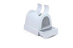 Imac Zuma kuweta dla kota jasnoniebieska 56x40x42,5cm