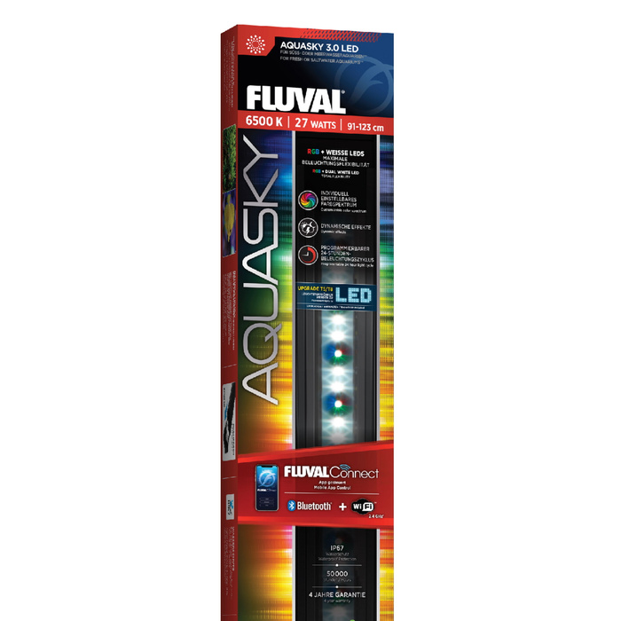Fluval AquaSky LED 3,0 Oświetlenie do akwarium 27W 91,4-122,8cm bluetooth