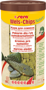 Sera Catfish Chips Nature 1.000 ml pokarm dla bocji i ryb sumokształtnych