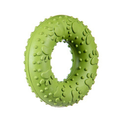 Barry King Ring kauczukowy Zielony M 9cm Gryzak dla psa