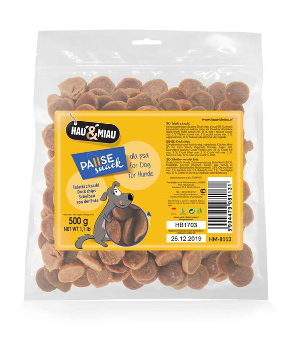 Hau&Miau talarki z kaczki 500g