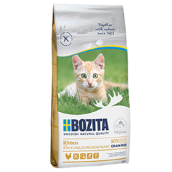 Bozita Kitten Grain Free z kurczakiem 2kg