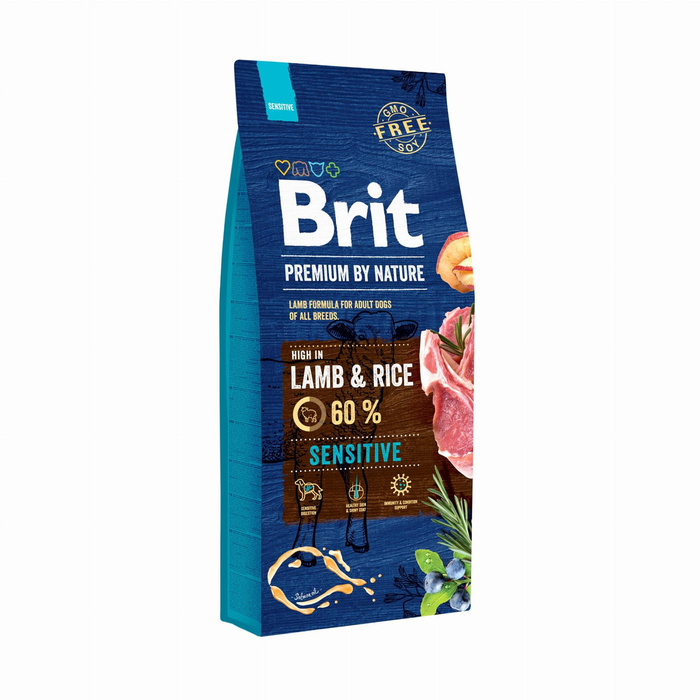 Brit Premium by Nature Sensitive Jagnięcina Ryż 15kg sucha karma