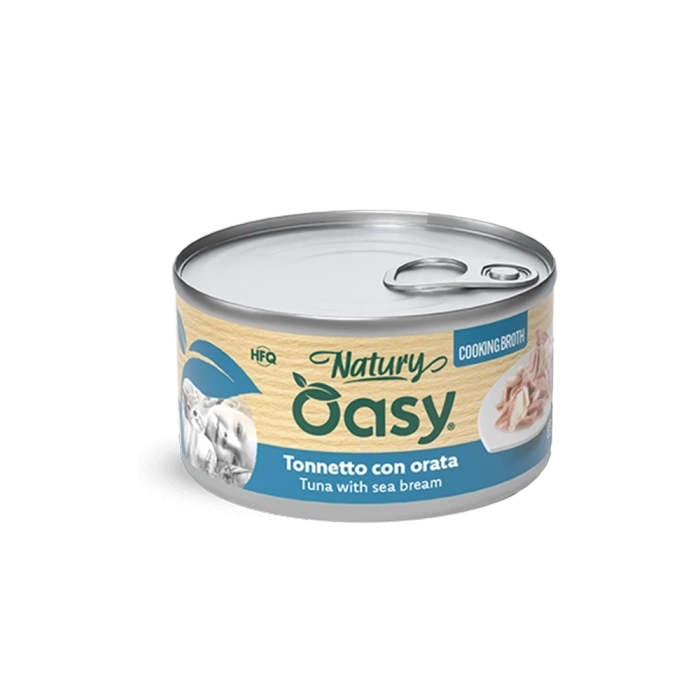 Oasy Natury Broth Tuńczyk/Dorada 85g