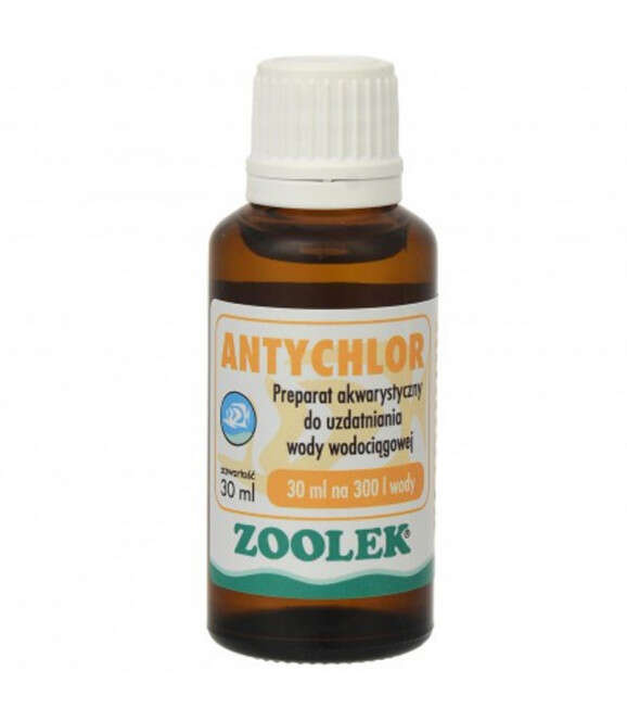 Zoolek Antychlor preparat uzdatniający 30ml