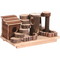 Panama pet Miasteczko dla gryzoni 27x15,5x14cm