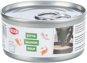 Trixie Salmon Soup przysmak zupa dla kota kurczak i łosoś 80g