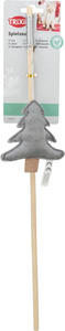 Trixie Xmas Wędka dla kota z choinką i kocimiętką 48cm