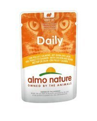 Almo Nature Daily z kurczakiem i łososiem saszetka 70g