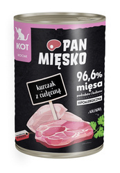 Pan Mięsko Junior z kurczakiem i cielęciną 400g