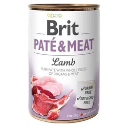 Brit Pate&Meat z jagnięciną 400g