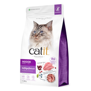 Catit Recipies Indoor Adult karma sucha dla dorosłych kotów niewychodzących drób 400g