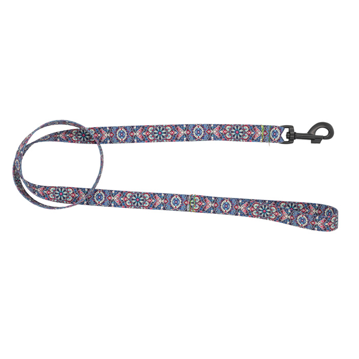 Barry King Smycz dla psa taśma Etno Mandala 16mm/120cm