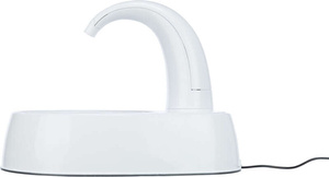 Trixie Poidło automatyczne Curved Stream białe plastik 2,5l/25x24,5x35cm