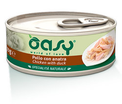 OASY Natural Adult Kurczak z kaczką 70g