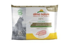 Almo Nature HFC Natural Valuepack fillet z kurczaka 6x55g