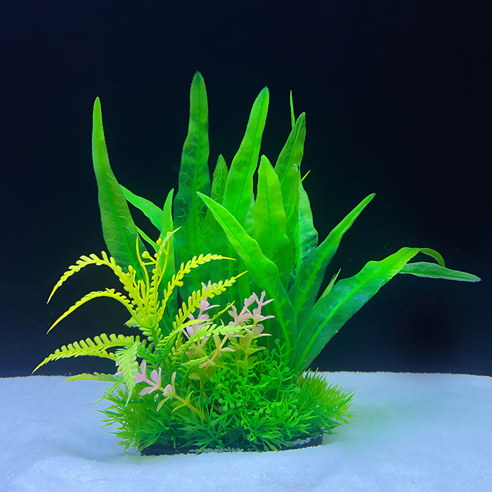 Aqua Natura Roślina Paproć z Kwiatem 18cm