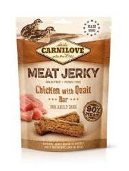 Carnilove Jerky Chicken with Quail Bar 100g