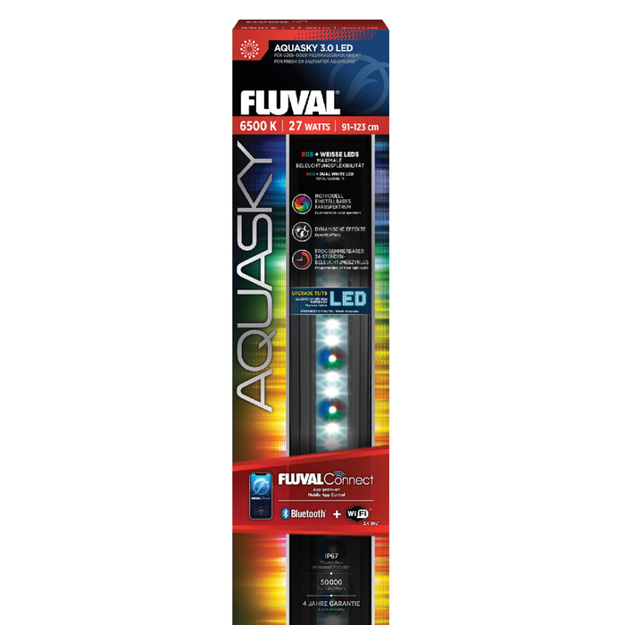 Fluval AquaSky LED 3,0 Oświetlenie do akwarium 27W 91,4-122,8cm bluetooth