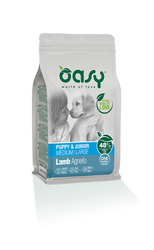 Oasy Puppy & Junior M/L Jagnięcina 12kg