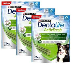 Purina DentaLife Activfresh M 15szt. 345g