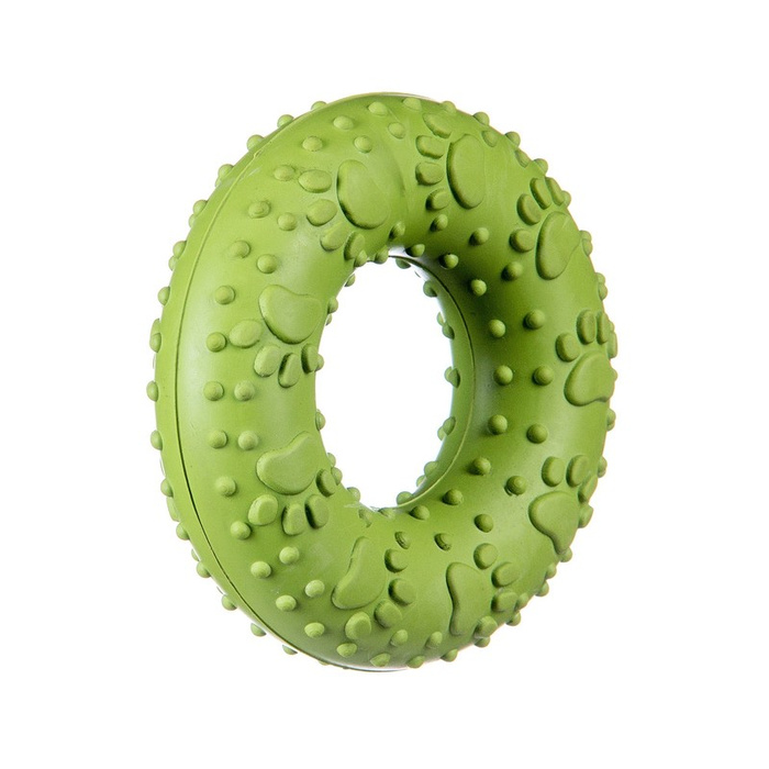 Barry King Ring kauczukowy Zielony M 9cm Gryzak dla psa