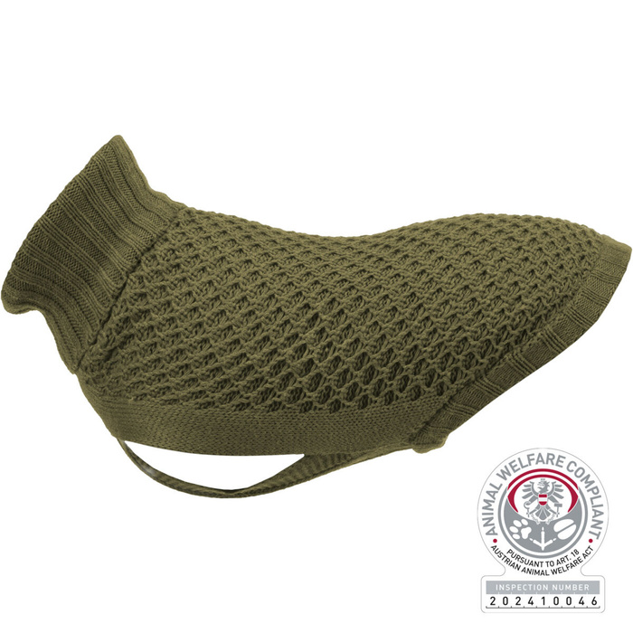 Trixie Norwood pulower dla psa oliwkowa zieleń XXS: 21cm