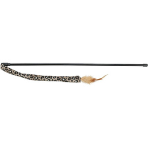 Trixie Wędka dla kota plastik/plusz 50cm z kocimiętką