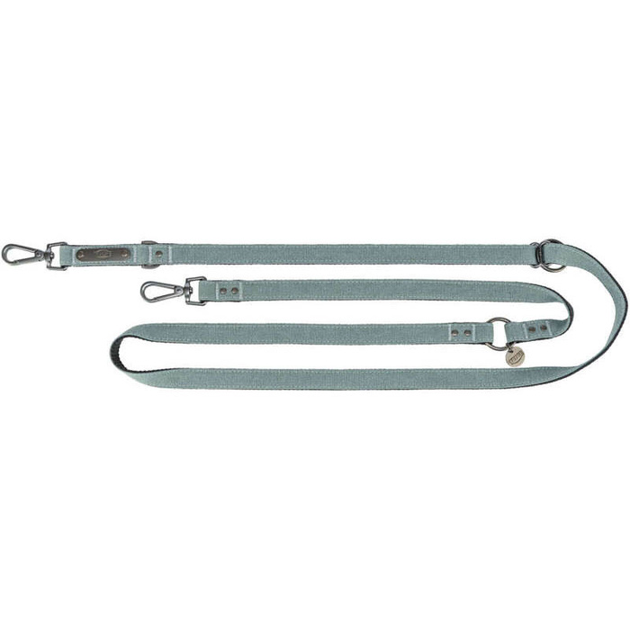 Trixie Smycz V CityStyle bawełna szałwiowa M-L: 2.00m/20mm