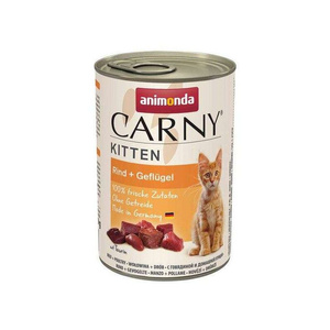 Animonda Carny Kitten z wołowiną i drobiem 400g