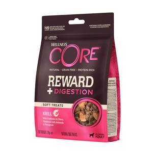 Wellness CORE Reward+ Digestion przysmak dla psów dorosłych kryl 170g