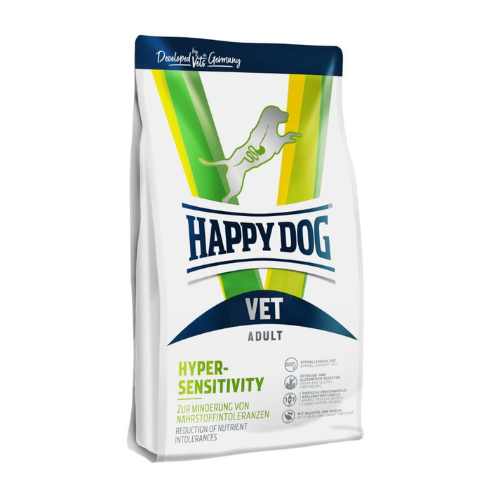 Happy Dog Karma sucha VET Diet Hypersensitivity dla psów z alergiami i nietolerancjami pokarmowymi 12 kg