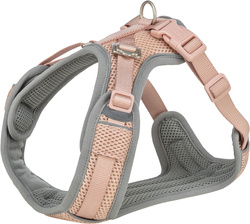 Trixie Premium FlexMesh szelki dla psa róż XS-S: 40-57cm/15mm dostosowane dla mopsów i buldogów