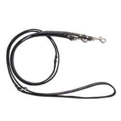 Barry King Smycz regulowana dla psa skórzana Laser M-L 20mm/200cm
