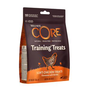 Wellness Core Treats przysmak kurczak i jagody 170g