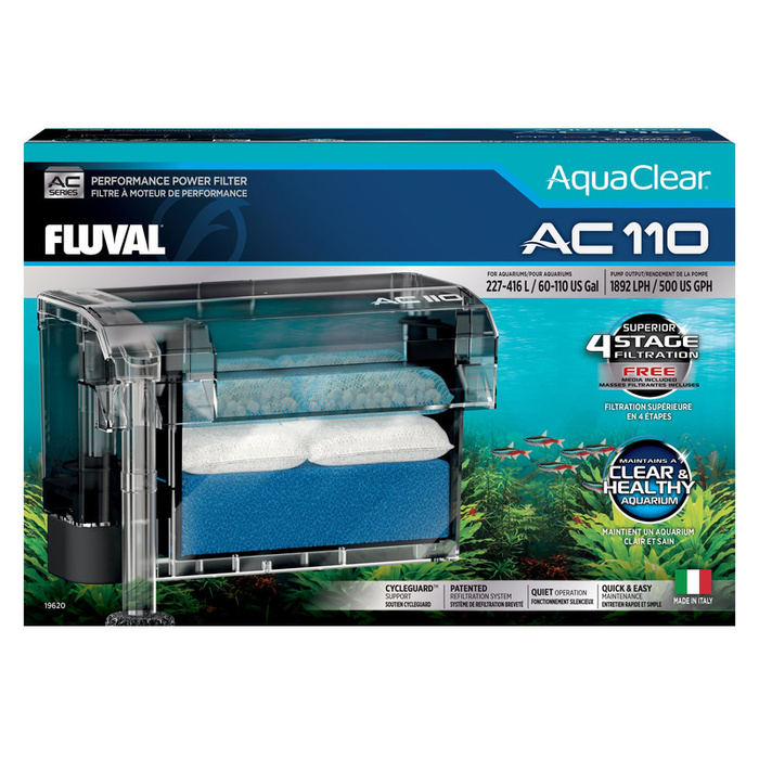 Fluval Filtr kaskadowy AC110 Power Filter 227-416 L