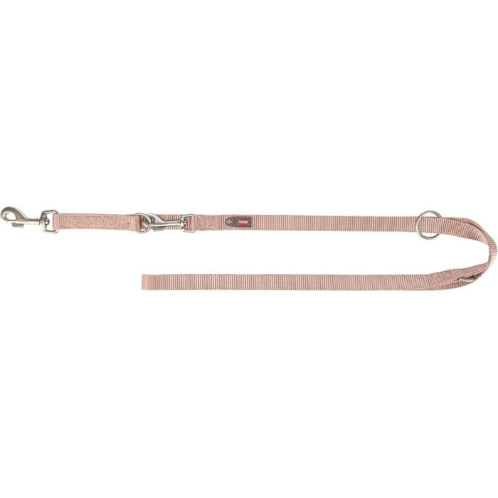 Trixie Smycz regulowana Premium taśma róż L-XL: 2,00m/25mm