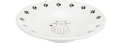 Trixie Miska ceramiczna dla ras krótkopyslkich o 15cm biała