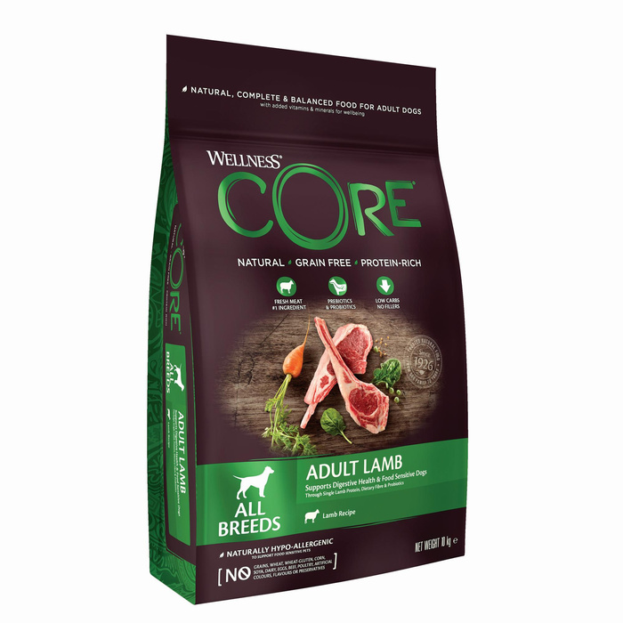 Wellness Core Adult Lamb k.sucha d.psa jagnięcina 10kg