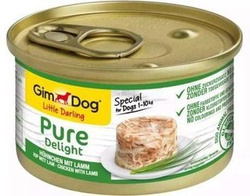 GIMDOG Pure Delight kurczak z jagnięciną w galaretce 85g